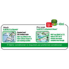 Ariel Laundry Sanitiser Ultra Concentrated Kills Bacteria 25 Washes 1L
