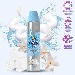 1001 Mousse Carpet Fresh Stain Remover Foam Spray Hours Freshness Long Fragrance