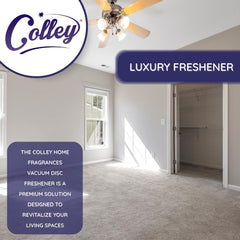 Colley Home Fragrances Sea Breeze Fragrance Vacuum Discs (4 Pack / 34g)