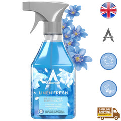 Astonish Disinfectant Ready To Use Surface Cleaner Spray Linen Fresh 550ml