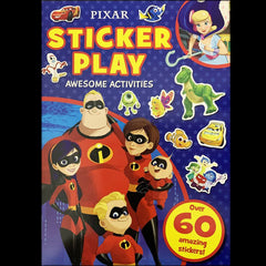 Disney Pixar Sticker Play With Amazing Stickers For Kids Childrens Girls Boys