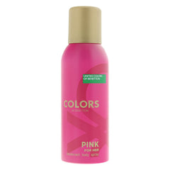 Benetton Colors Pink Deodorant Spray 150ml For Women
