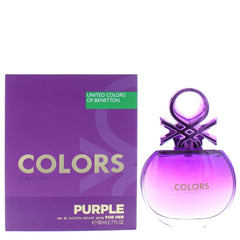 Benetton Colors Purple Eau de Toilette for Women 80ml Natural Spray