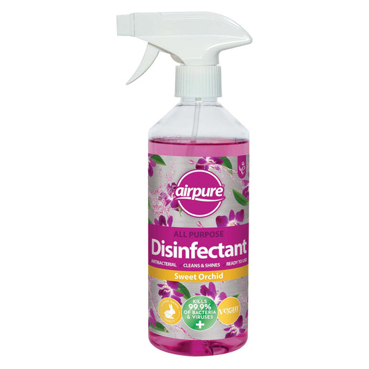 Airpure All Purpose Disinfectant Cleaner Spray Sweet Orchid Fragrance 500ml