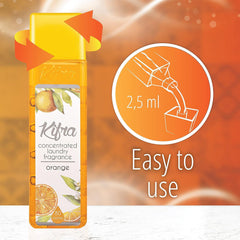 Kifra Orange Concentrated Laundry Rinse Fragrance Gentle Clothes 80W 200ml