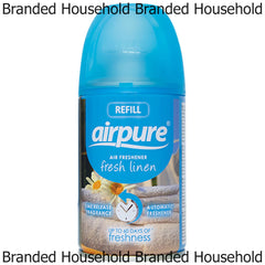 Airpure Air Freshener Refills Home Room Fragrance Spray Fresh Linen 250ml