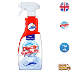 Disiclin 3 In 1 Easy Iron Spray For Clothes Fabric 750ml