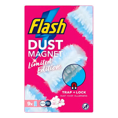 Flash Magnet Duster Starter 9 Refills Kit Trap Lock Dust Hair Allerfens