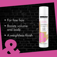 Toni&Guy Volume Addiction Hair Volumising Condition Volume Body Fine Hair 250ml