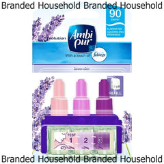Febreze Ambi Pur 3Volution Plug In Lavender Air Freshener Refills Odour Fighter