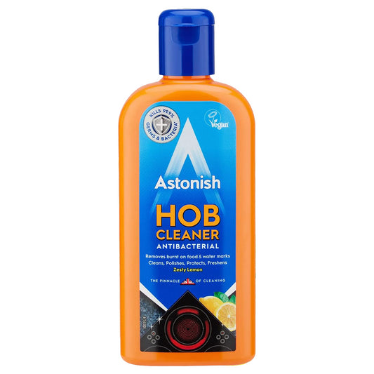 Astonish Hob Cream Cleaner Halogen Ceramic Glass Induction Stain Remover 235ml
