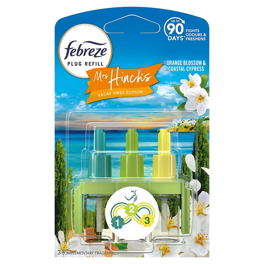 Febreze 3Volution Refills Home Air Freshener Orange Blossom Coastal Cypress 20ml