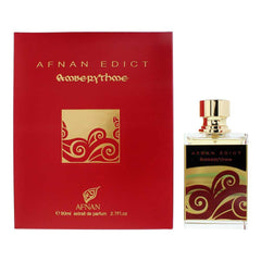 Afnan Edict Amberythme Extrait De Parfum 80ml Spray
