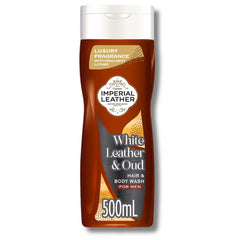 Imperial Leather White Leather & Oud Signature 2 in 1 Men Hair & Body Wash 500ml