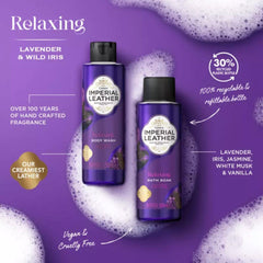 Imperial Leather Relaxing Bath Soak Lavender & Wild Iris Loosen Your Body 500ml
