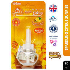 Glade Electric Plugin Sparkling Citrus Sunrise Scented Fragrance Refill 20ml