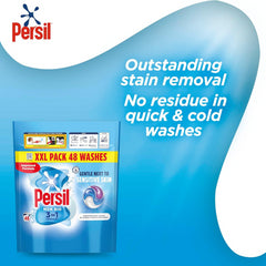 Persil Non Bio 3 in 1 Laundry Washing Capsules Gentle Next Sensitive Skin 48Wash