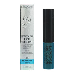 Lancome Big Color #03 Fearless Blue Top Coat Mascara 2.8ml