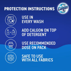 Calgon Powder Laundry Machine Clothes Cleaner Protect Limescale Dirt 600G