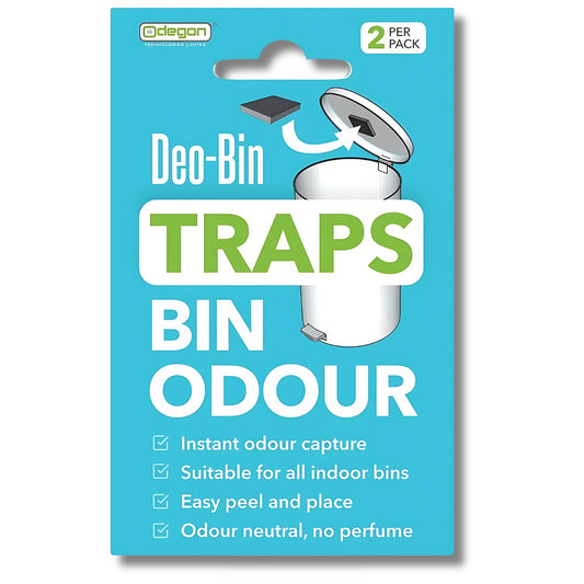 Deobin Traps Bin Odour Instant Capture Interior Absorbing Bins Easy Peel Place