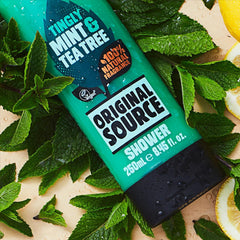 Original Source Shower Gel Tingly Mint Tea Tree Natural Fragrance Scent 250ml