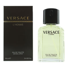 Versace LHomme Eau de Toilette 100ml Mens Fragrance Spray