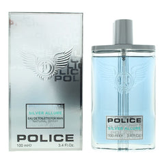 Police Silver Allure Eau de Toilette 100ml Mens Fragrance Spray