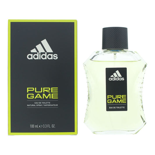 Adidas Pure Game Eau de Toilette 100ml Mens Fragrance Spray