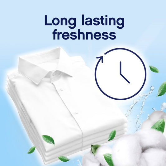 Lenor Cotton Clean Fabric Conditioner Long Lasting Freshness Odour Defence 1.42L