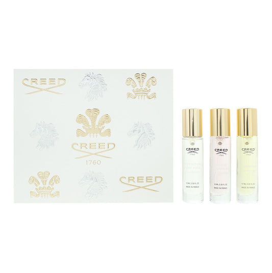 Creed Piece Gift Set: 3 x 10ml Eau de Parfum