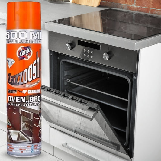 Xanto Oven Bbq Fireplace Glass Cleaner Spray Stubborn Remover 500ml