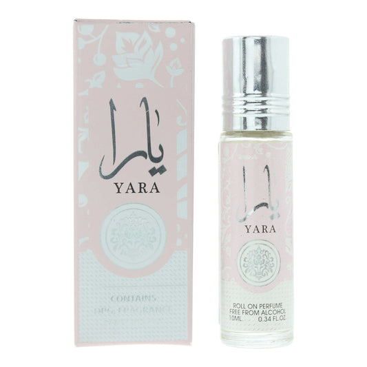 Lattafa Yara Rollerball Eau de Parfum 10ml Womens Fragrance Spray