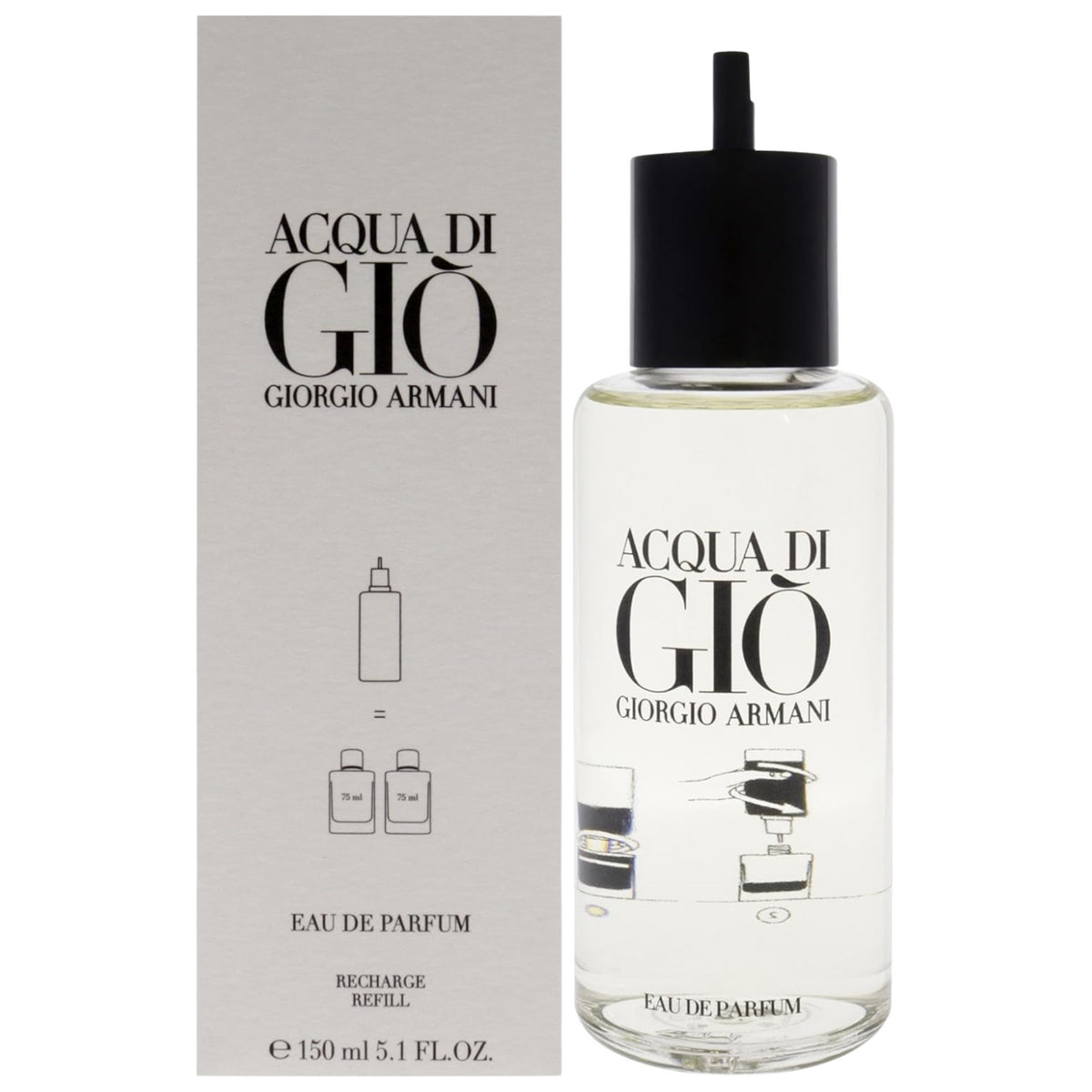 Giorgio Armani Acqua Di Gio Refill Eau de Parfum 150ml