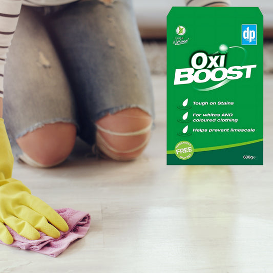 Dri Pak Oxi Boost Tough On Stain Remover White Coloured Clothes Fabric 600G