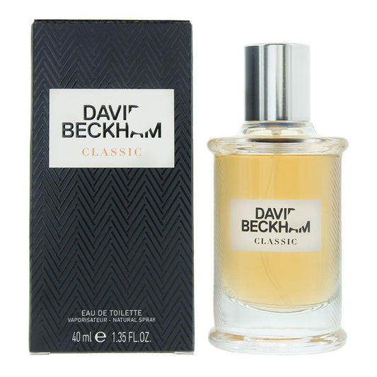 David Beckham Classic Eau de Toilette 40ml Mens Fragrance Spray