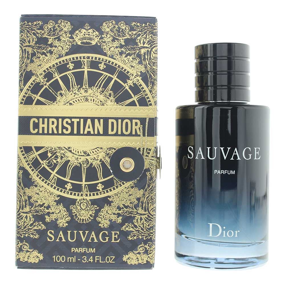 Dior Sauvage Limited Edition Gift Box Parfum 100ml Spray Mens Fragrance