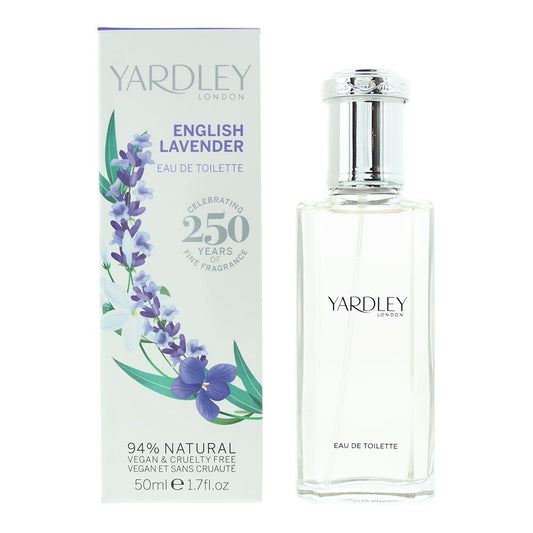 Yardley English Lavender Eau de Toilette 50ml Womens Fragrance Spray