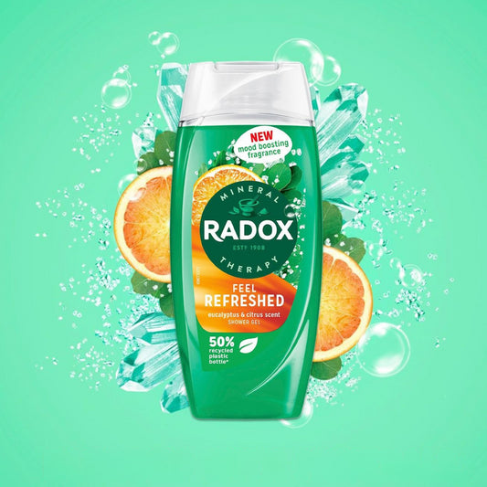 Radox Mineral Therapy Shower Gel with Mood Boosting Fragrance Bundle 225ml