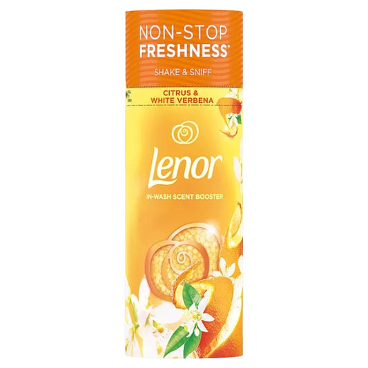 Lenor In Wash Scent Booster Citrus White Verbena Compatible Fabrics Freshness