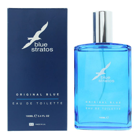 Blue Stratos Original Blue Eau de Toilette 100ml Mens Fragrance Spray
