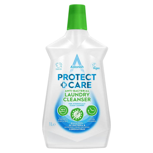 Astonish Protect Plus Care Anti Bacterial Hygienically Clean Laundry Cleanser 1L