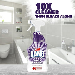 Cillit Bang Power Hob Cleaner, Burnt On Degreaser, Bleach & Hygiene Bundle Set