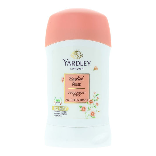 Yardley English Musk Anti-Perspirant Deodorant Stick 40g For Women