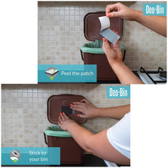 Deobin Traps Bin Odour Instant Capture Interior Absorbing Bins Easy Peel Place