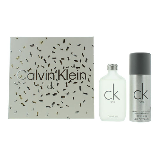 Calvin Klein Ck One 2 Piece Gift Set: EDT 100ml, Deodorant Spray 150ml