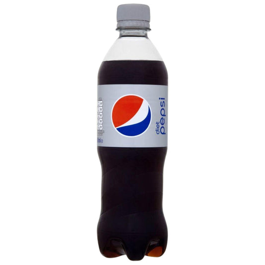 Pepsi Diet Zero Calories Refreshing Taste Soda Sugar Free Drink Bottle 500ml