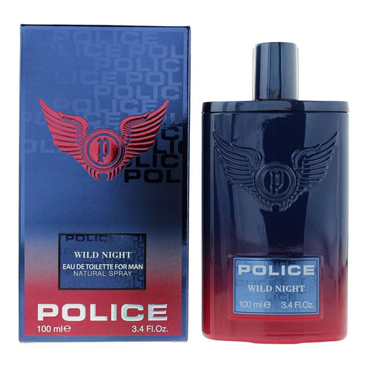 Police Wild Night For Men Eau de Toilette 100ml Mens Fragrance Spray