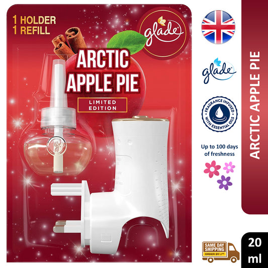 Glade Electric Plugin Scented Oil Refill Air Freshener Arctic Apple Pie 20ml