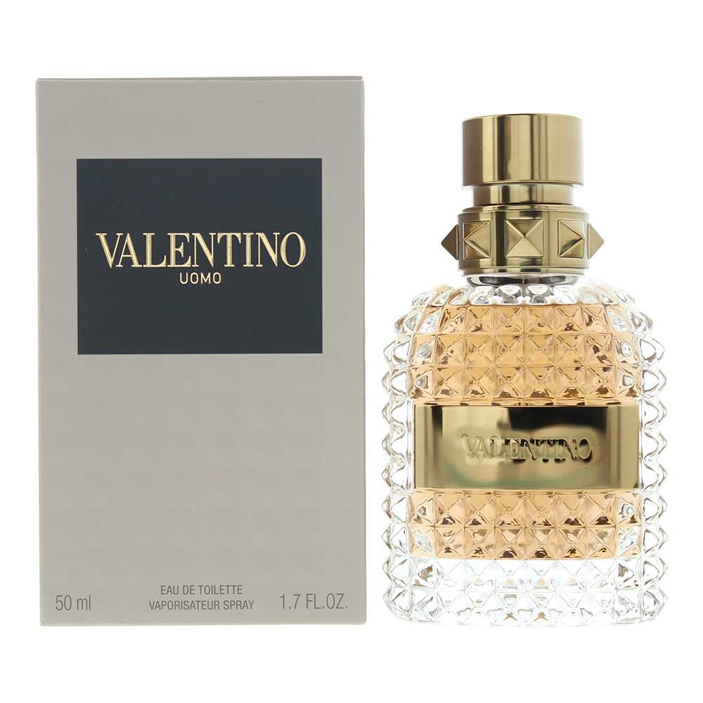 Valentino Uomo Eau de Toilette 50ml Mens Fragrance Spray