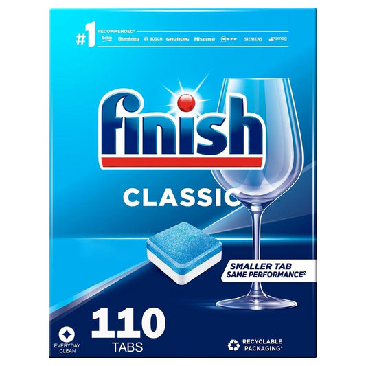 Finish Powerball Classic Dishwasher Cleaner 110 Tabs